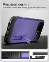 Spigen Google Pixel 10a Cover Tough Armor MagFit Ash Violet