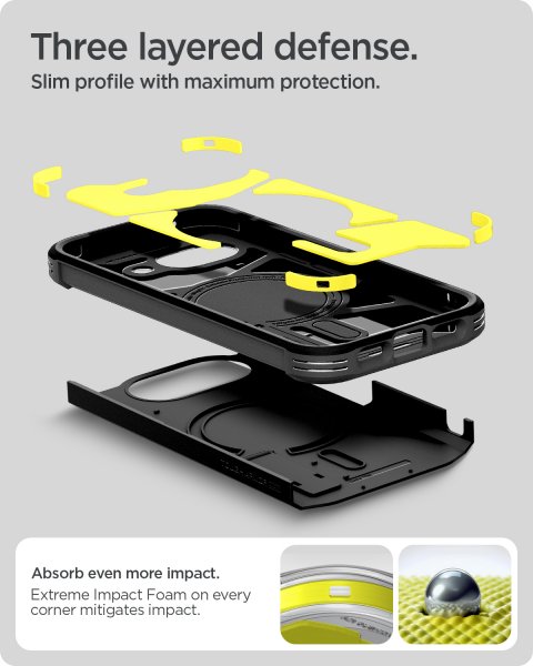 Spigen Google Pixel 10a Cover Tough Armor MagFit Sort