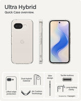 Spigen Google Pixel 10a Cover Ultra Hybrid Crystal Clear