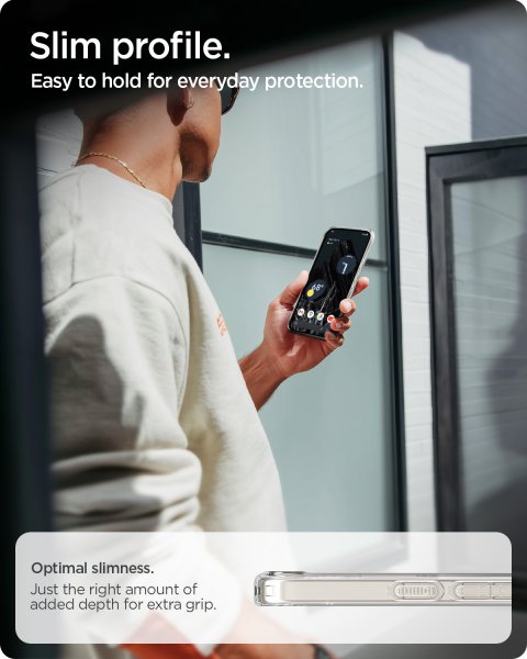 Spigen Google Pixel 10a Cover Ultra Hybrid MagFit Clear White