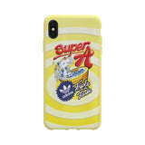 Adidas iPhone Xs Max Cover OR Moulded Case Bodega FW19 Shock Yellow