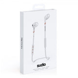 Sudio Tretton Trådløse Høretelefoner Sport Wing Tip In-Ear Hvid