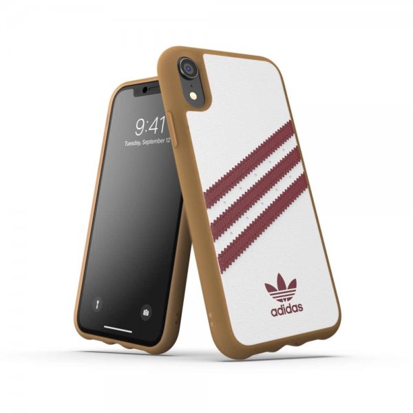 Adidas iPhone Xr Cover OR Moulded Case PU SS19 Hvid Rød