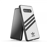 Adidas Samsung Galaxy S10 Plus Cover OR Moulded Case PU SS19 Hvid Sort