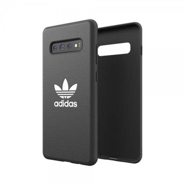 Adidas Samsung Galaxy S10 Plus Cover OR Trefoil Snap Case SS19 Sort