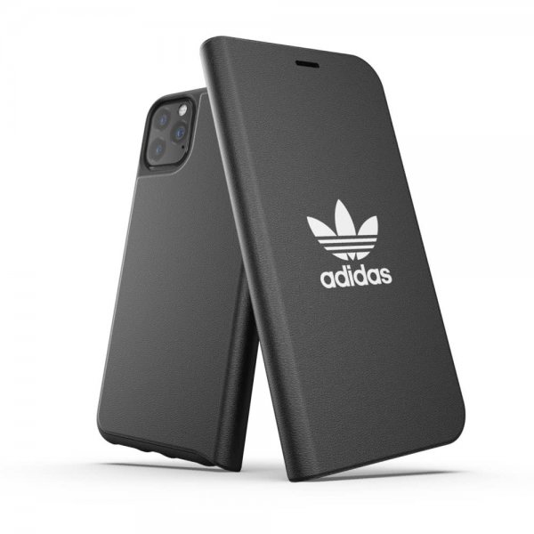 Adidas iPhone 11 Pro Max Cover OR Booklet Case FW19 Sort Hvid