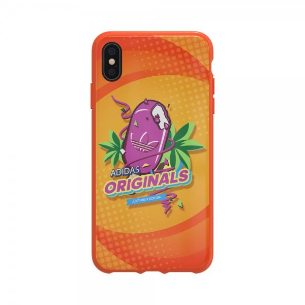 Adidas iPhone Xs Max Cover OR Moulded Case Bodega FW19 Active Orange