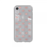 Adidas iPhone Xr Cover OR Snap Case Entry SS19 Klar Rosaguld