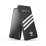 Adidas Samsung Galaxy S10 Plus Cover OR 3-Stripes Snap Case SS19 Sort Hvid