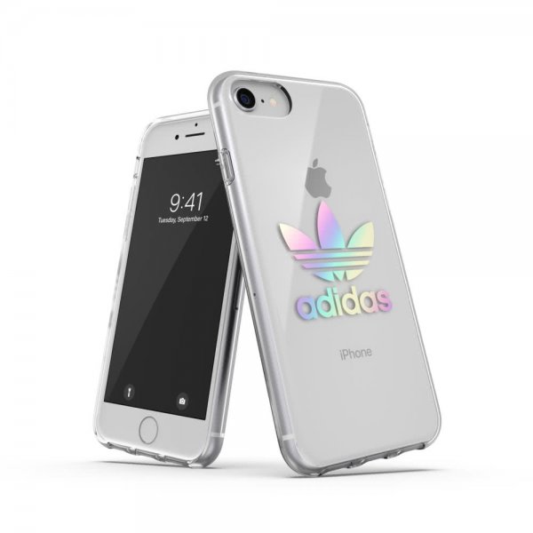 Adidas iPhone 6/6S/7/8/SE Cover OR Clear Entry FW19 Holographic