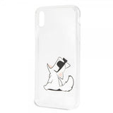 Karl Lagerfeld iPhone Xs Max Cover Fun Choupette Transparent