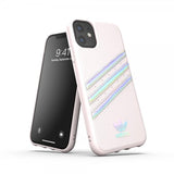 Adidas iPhone 11 Cover OR Moulded Case FW19 Orchid Tint Holographic