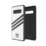Adidas Samsung Galaxy S10 Plus Cover OR Moulded Case PU SS19 Hvid Sort