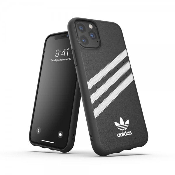 Adidas iPhone 11 Pro Cover ELLER 3 Stripes Snap Case FW19 Sort Hvid