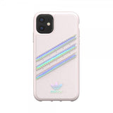 Adidas iPhone 11 Cover OR Moulded Case FW19 Orchid Tint Holographic