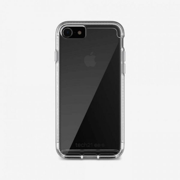 Tech21 iPhone 7/8/SE Cover Pure Clear Klar