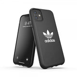 Adidas iPhone 11 Cover ELLER Trefoil Snap Case FW19 Sort Hvid