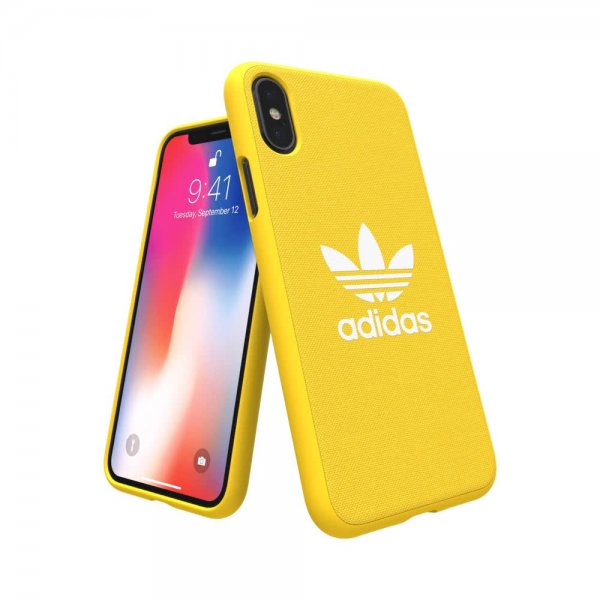 Adidas iPhone X/Xs Cover OR Moulded Case Canvas FW19 Gul