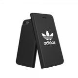 Adidas iPhone 6/6S/7/8/SE Cover OR Booklet Case FW19 Sort Hvid