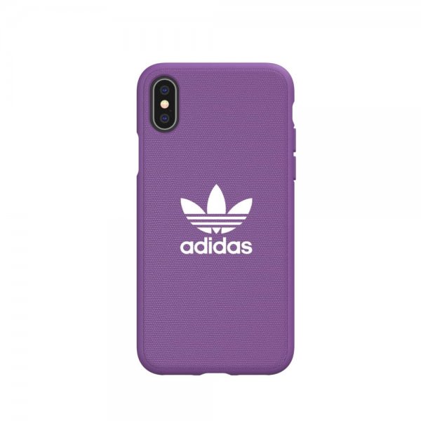 Adidas iPhone X/Xs Cover OR Moulded Case Canvas SS19 Active Purple