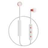 Sudio Tio trådløse in-ear-hovedtelefoner med vævet kabel, hvid