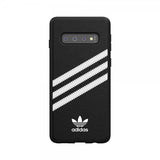 Adidas Samsung Galaxy S10 Cover OR Moulded Case PU SS19 Sort Hvid