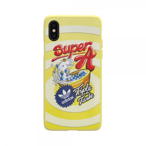 Adidas iPhone X/Xs Cover OR Moulded Case Bodega FW19 Shock Yellow