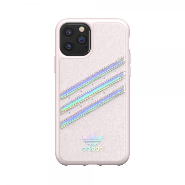Adidas iPhone 11 Pro Cover OR Moulded Case FW19 Orchid Tint Holographic
