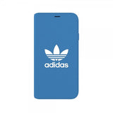 Adidas iPhone X/Xs Cover OR Booklet Case FW19 Bluebird White