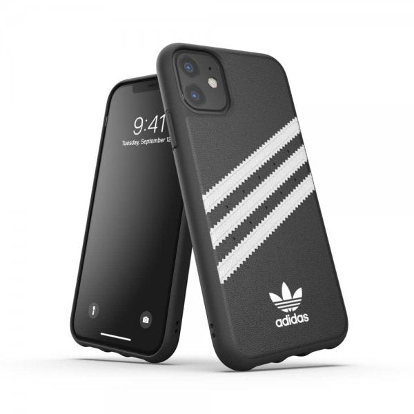Adidas iPhone 11 Cover OR Moulded Case PU FW19 Sort Hvid