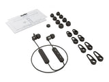 Sudio Tio trådløse in-ear-høretelefoner med vævet kabel - sort