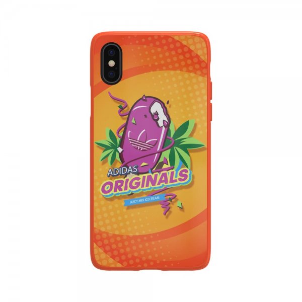 Adidas iPhone X/Xs Cover ELLER Moulded Case Bodega FW19 Active Orange