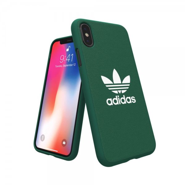 Adidas iPhone X/Xs Cover OR Moulded Case Canvas FW19 Collegiate Green