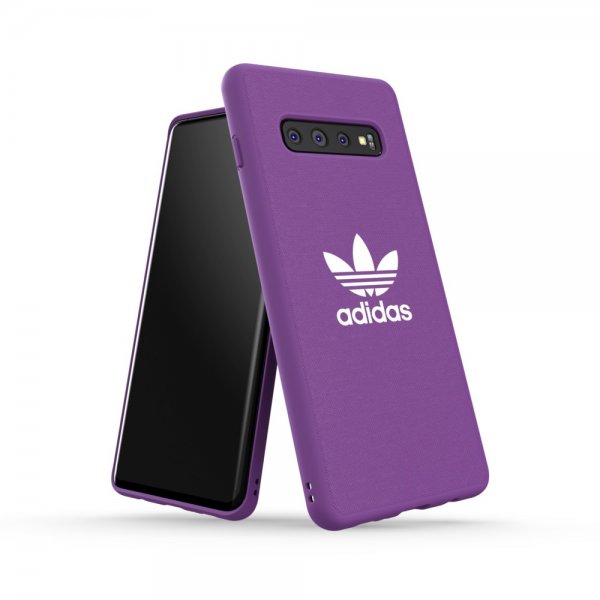 Adidas Samsung Galaxy S10 Plus Cover OR Moulded Case Canvas SS19 Lilla