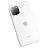 Baseus iPhone 11 Pro Max cover Jelly Liquid Silica Gel Hvid