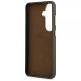 Guess Samsung Galaxy S26 Plus Cover 4G Logo Grained Brun