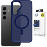 3mk Samsung Galaxy S25 Cover Smoke MagCase Blå
