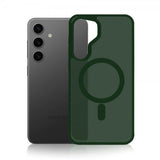3mk Samsung Galaxy S25 Cover Smoke MagCase Grøn