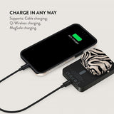 Burga Powerbank MagSafe 5000 mAh Imperial Metalgrå