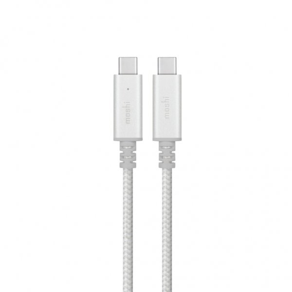 Moshi Integra USB-C til USB-C 2m Sølv