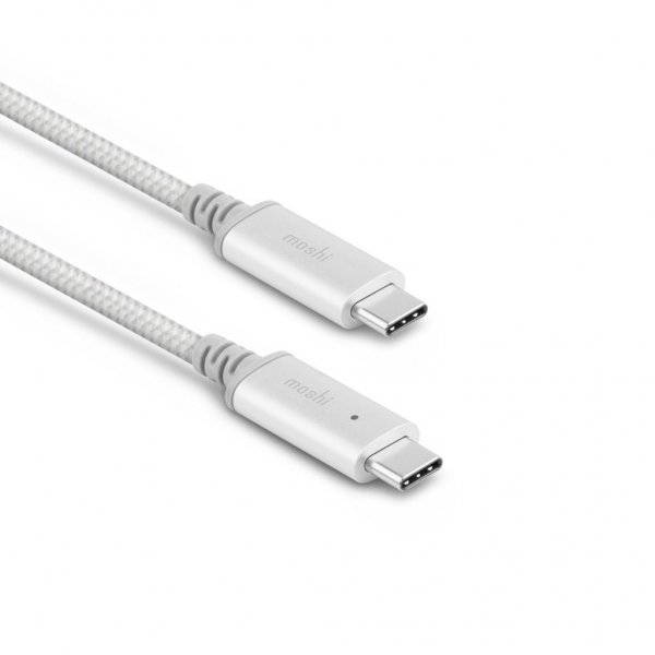 Moshi Integra USB-C til USB-C 2m Sølv