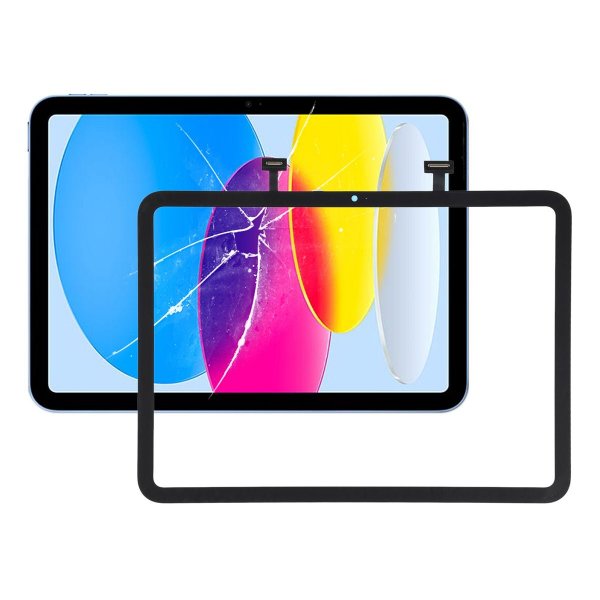 iPad 10 2022 Glas med Touchskærm Premium - Sort