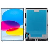 iPad 10 2022 Skærm med LCD Display FOG - Sort