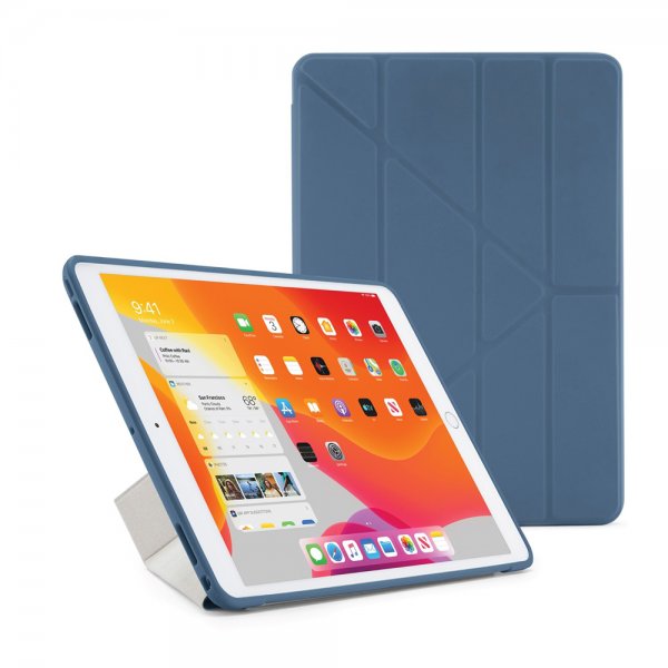 Pipetto iPad 10.2 (gen 7/8/9) Cover Origami Marineblå