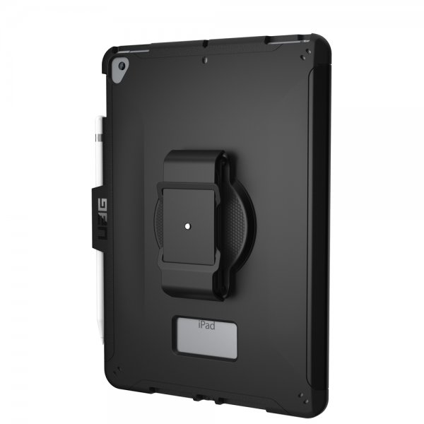 Urban Armor Gear (UAG) iPad 10.2 (7./8./9. generation) Cover Scout med håndgreb Sort