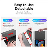 Dux Ducis iPad 10.2 (gen 7/8/9) Cover Magi Series Grå