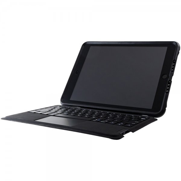 Otterbox iPad 10.2 (gen 7/8/9) Cover med Tastatur UnlimitED Keyboard Case Nordisk Sort