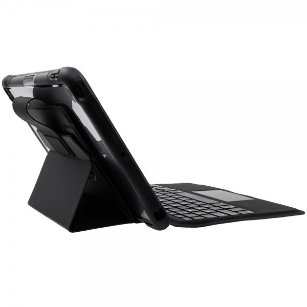 Otterbox iPad 10.2 (gen 7/8/9) Cover med Tastatur UnlimitED Keyboard Case Nordisk Sort