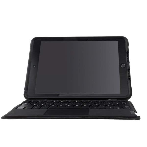 Otterbox iPad 10.2 (gen 7/8/9) Cover med Tastatur UnlimitED Keyboard Case Nordisk Sort