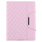 iPad 10.2 (gen 7/8/9) Cover Rhombusmønster Rosa